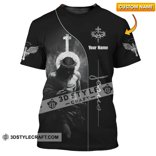 Unisex Shirt - Custom Text Jesus T-Shirt