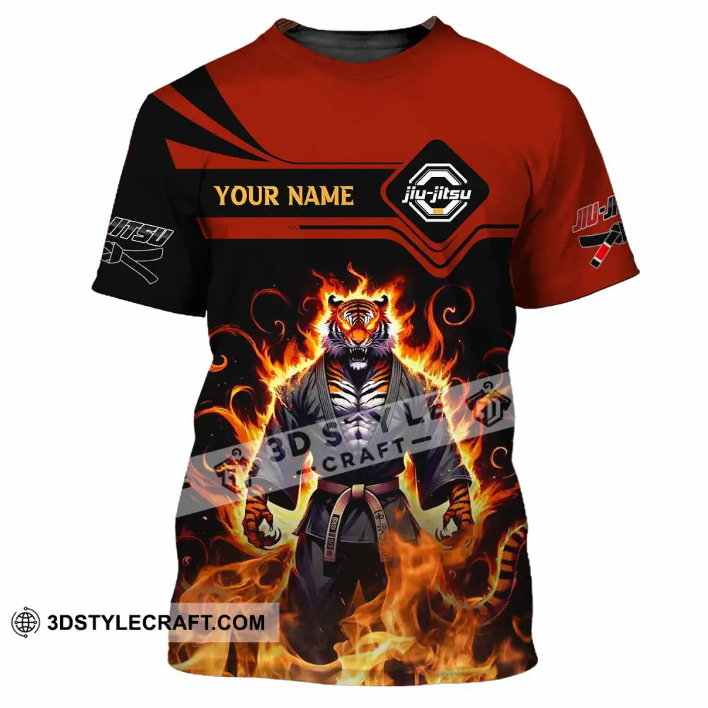 Unisex Shirt - Custom Text Shirt Jiu Jitsu Shirt T-Shirt / S T-shirt