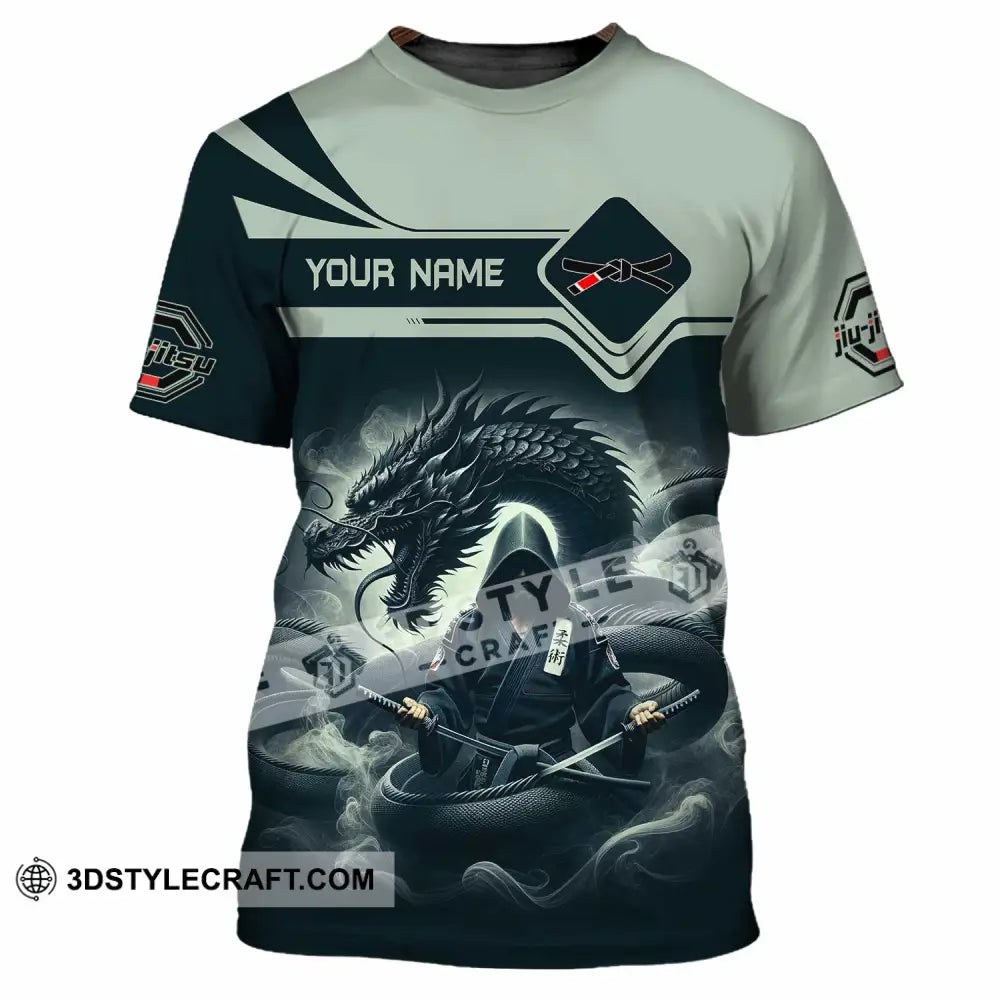 Unisex Shirt - Custom Text Shirt Jiu Jitsu T-Shirt / S T-shirt