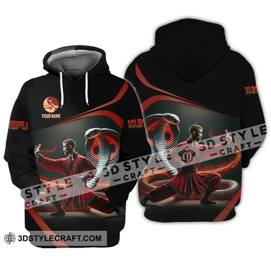 Unisex Shirt - Custom Text Shirt Kungfu style option 3