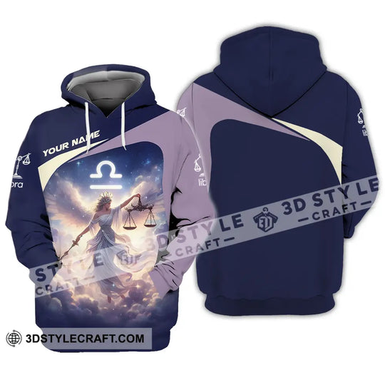 Unisex Shirt - Custom Text Shirt Libra style option 3