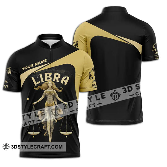 Unisex Shirt - Custom Text Shirt Libra style option 2