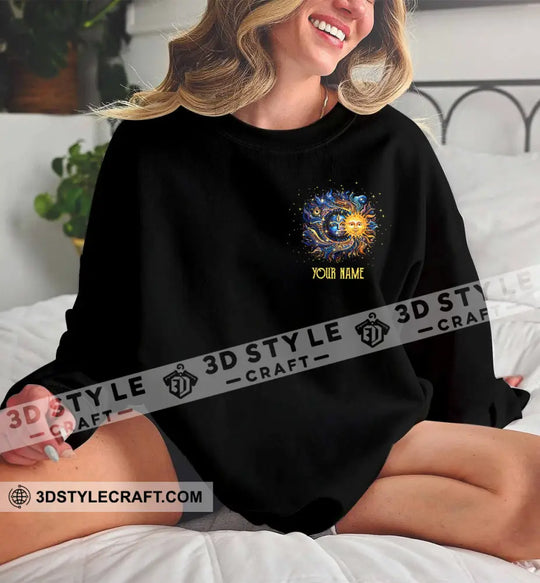 Unisex Shirt - Custom Text Shirt, Live By The Sun, Hippie Shirt style option 3