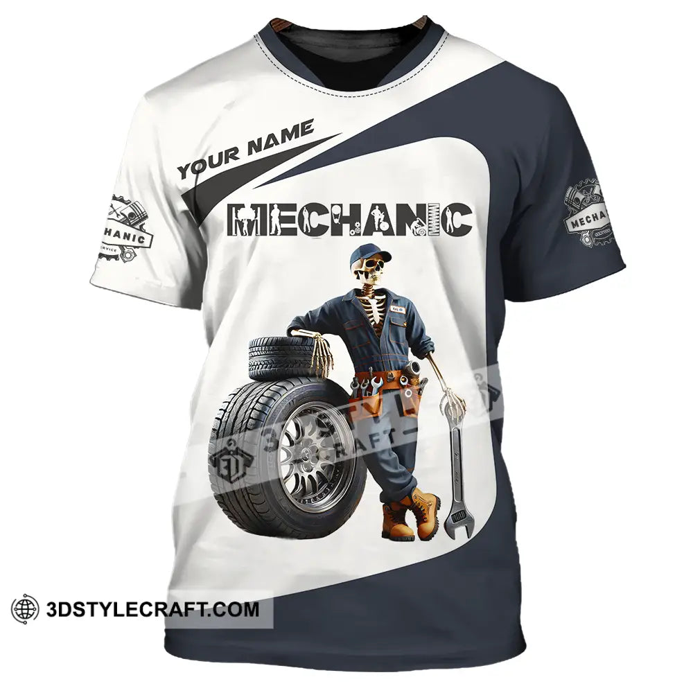 Unisex Shirt - Custom Text Mechanic T-Shirt / S T-Shirt