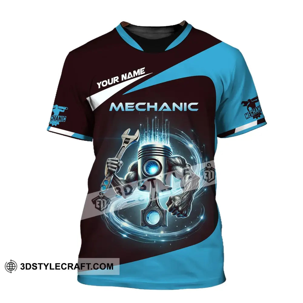 Unisex Shirt - Custom Text Mechanic T-Shirt / S T-Shirt