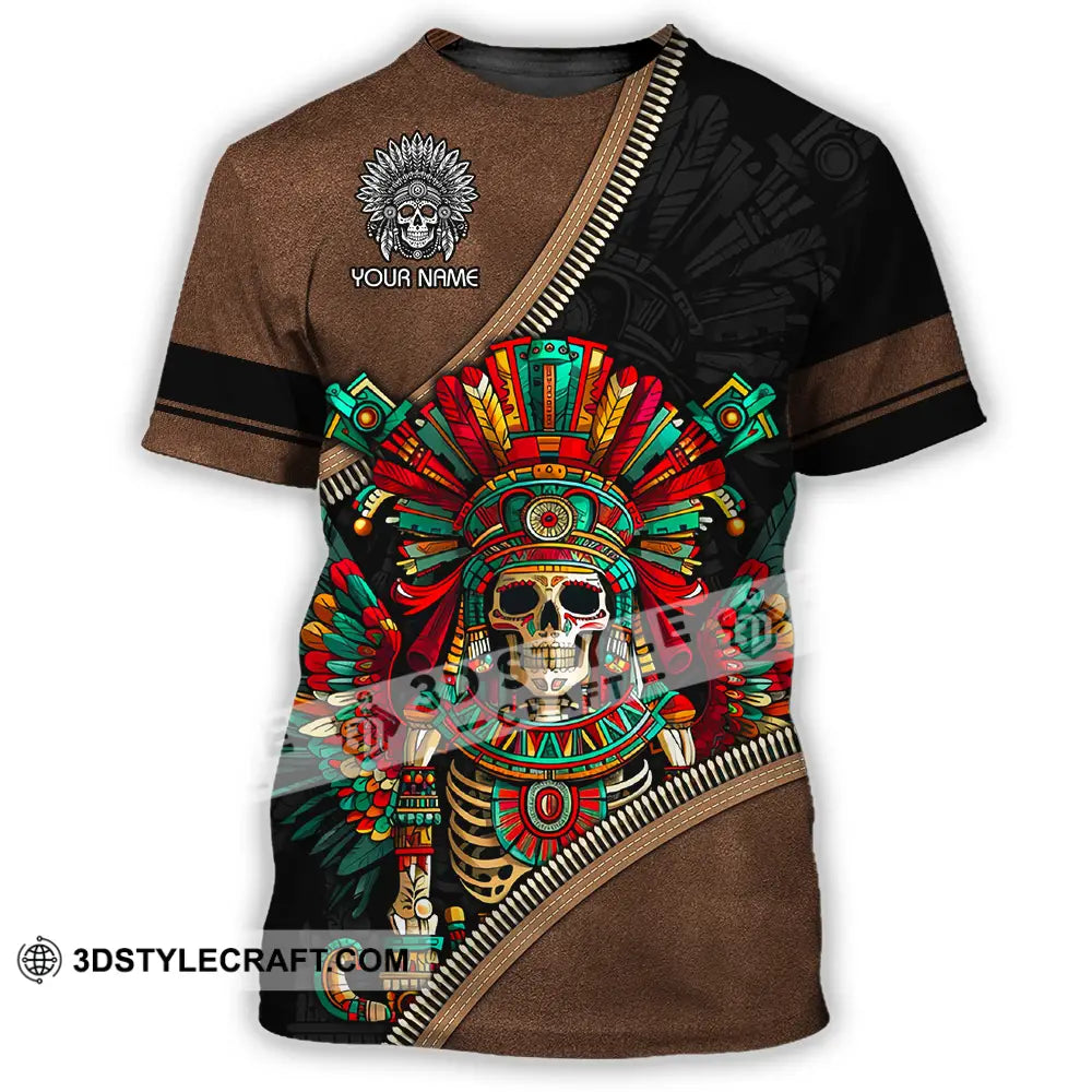 Unisex Shirt - Custom Text Shirt Mexico Aztec Classic Shirt T-Shirt / S T-shirt