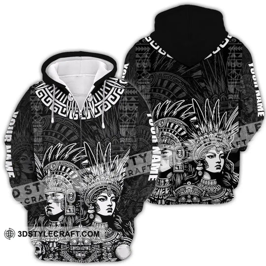 Unisex Shirt - Custom Text Shirt, Mexico Aztec Classic Shirt style option 4