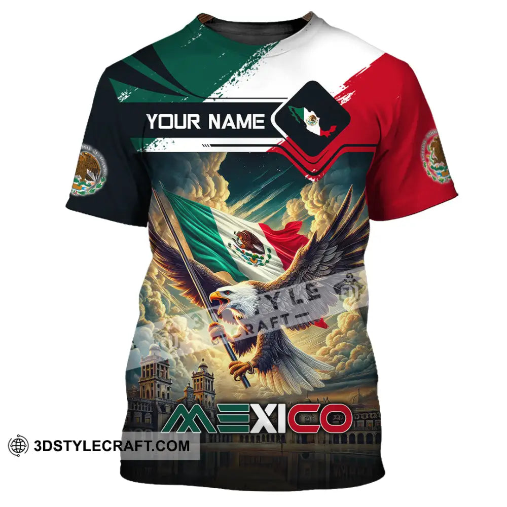Unisex Shirt - Custom Text Shirt Mexico Shirt T-Shirt / S T-shirt