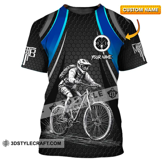 Unisex Shirt - Custom Text Mountain Bike Classic Sport Shirt style option 1