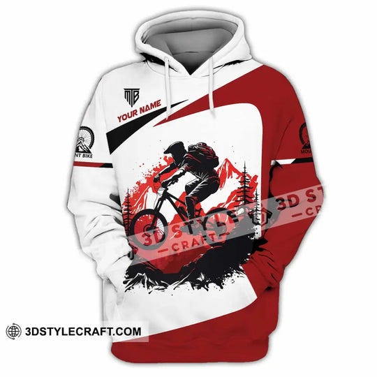 Unisex Shirt - Custom Text Mountain Bike Shirt style option 3