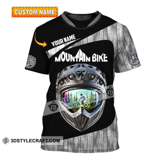 Unisex Shirt - Custom Text Shirt Mountain Bike style option 1
