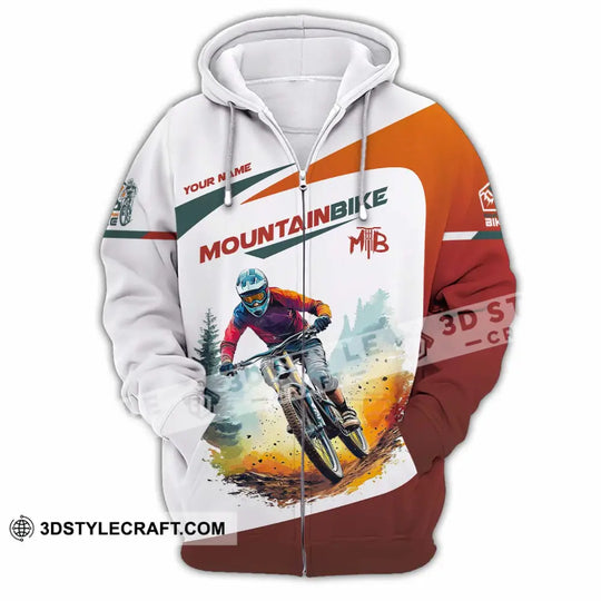 Unisex Shirt - Custom Text Shirt, Mountain Bike Shirt style option 3