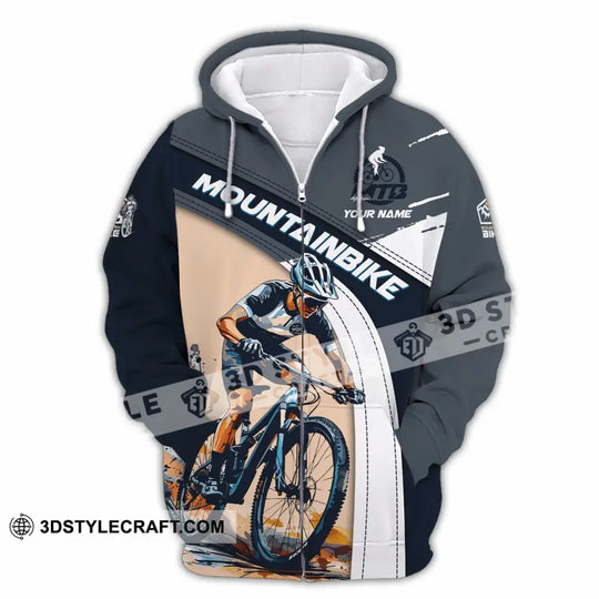 Unisex Shirt - Custom Text Shirt, Mountain Bike Shirt style option 4