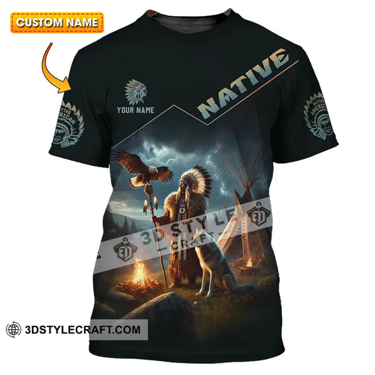 Unisex Shirt - Custom Text Shirt Native style option 1