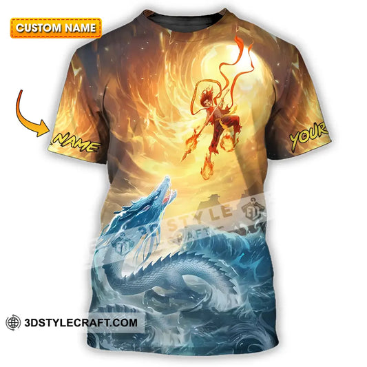 Unisex Shirt - Custom Text Shirt Ne Zha Shirt T-shirt