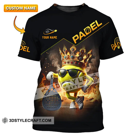 Unisex Shirt - Custom Text Padel T-Shirt