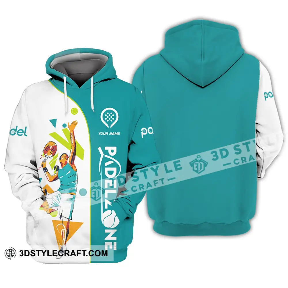 Unisex Shirt - Custom Text Shirt Padel Zone Shirt Hoodie / S T-shirt