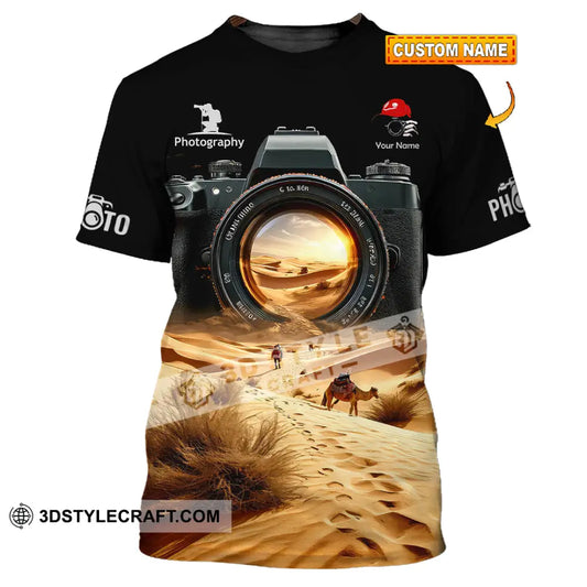 Unisex Shirt - Custom Text Shirt Photographer Shirt T-shirt