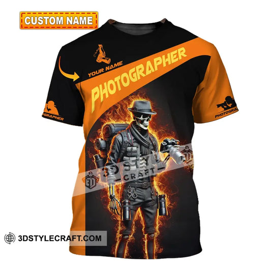 Unisex Shirt - Custom Text Photographer T-Shirt