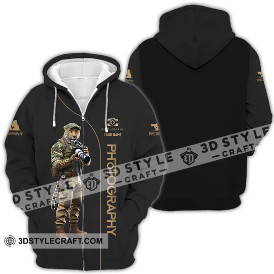 Unisex Shirt - Custom Text Shirt Photographer style option 4