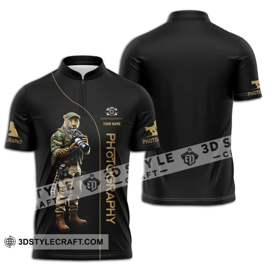 Unisex Shirt - Custom Text Shirt Photographer style option 2