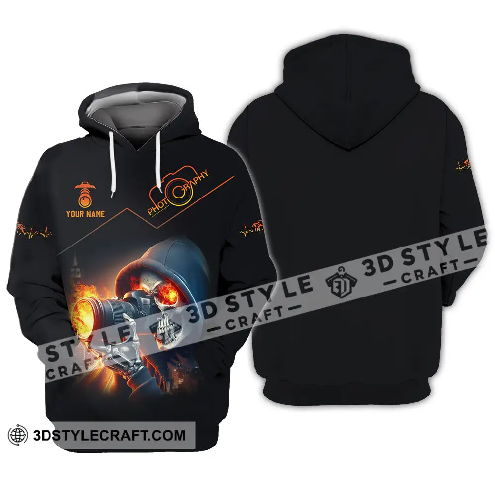 Unisex Shirt - Custom Text Shirt Photography Shirt Hoodie / S T-shirt