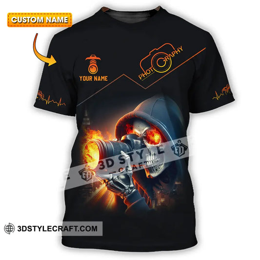 Unisex Shirt - Custom Text Shirt Photography Shirt T-shirt