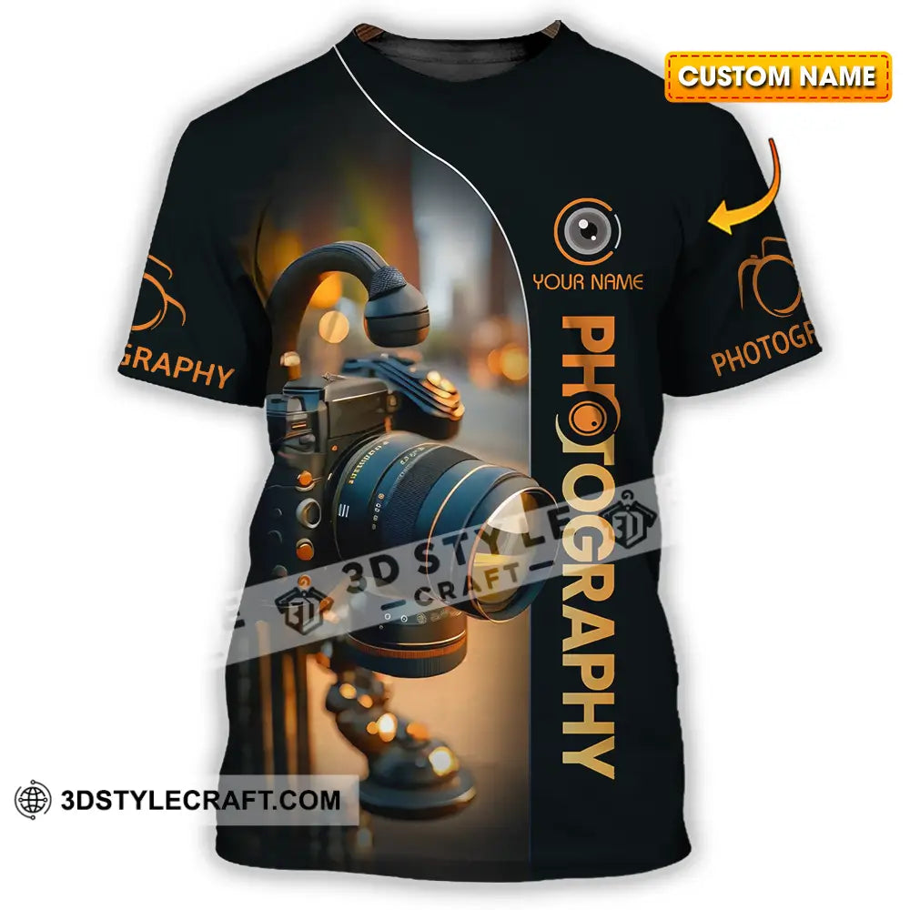 Unisex Shirt - Custom Text Photography T-Shirt