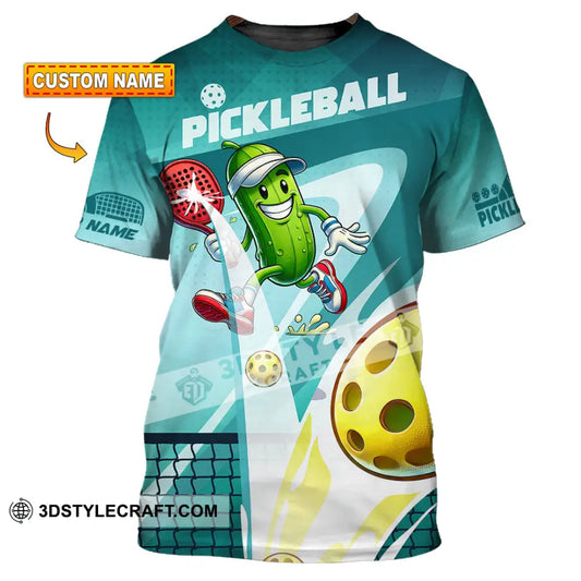 Unisex Shirt - Custom Text Shirt Pickle Ball Shirt T-shirt