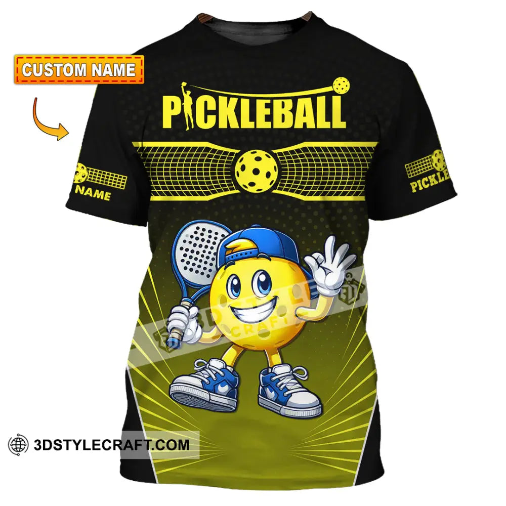 Unisex Shirt - Custom Text Shirt Pickle Ball Shirt T-shirt