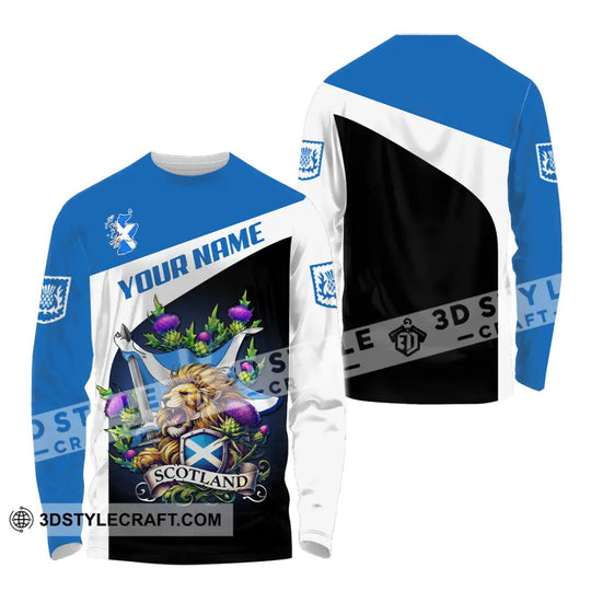 Unisex Shirt - Custom Text Shirt, Scotland Shirt style option 4