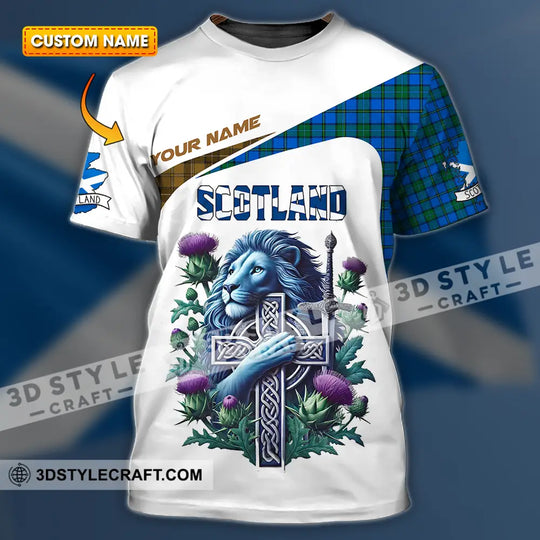 Unisex Shirt - Custom Text Shirt, Scotland Shirt style option 1