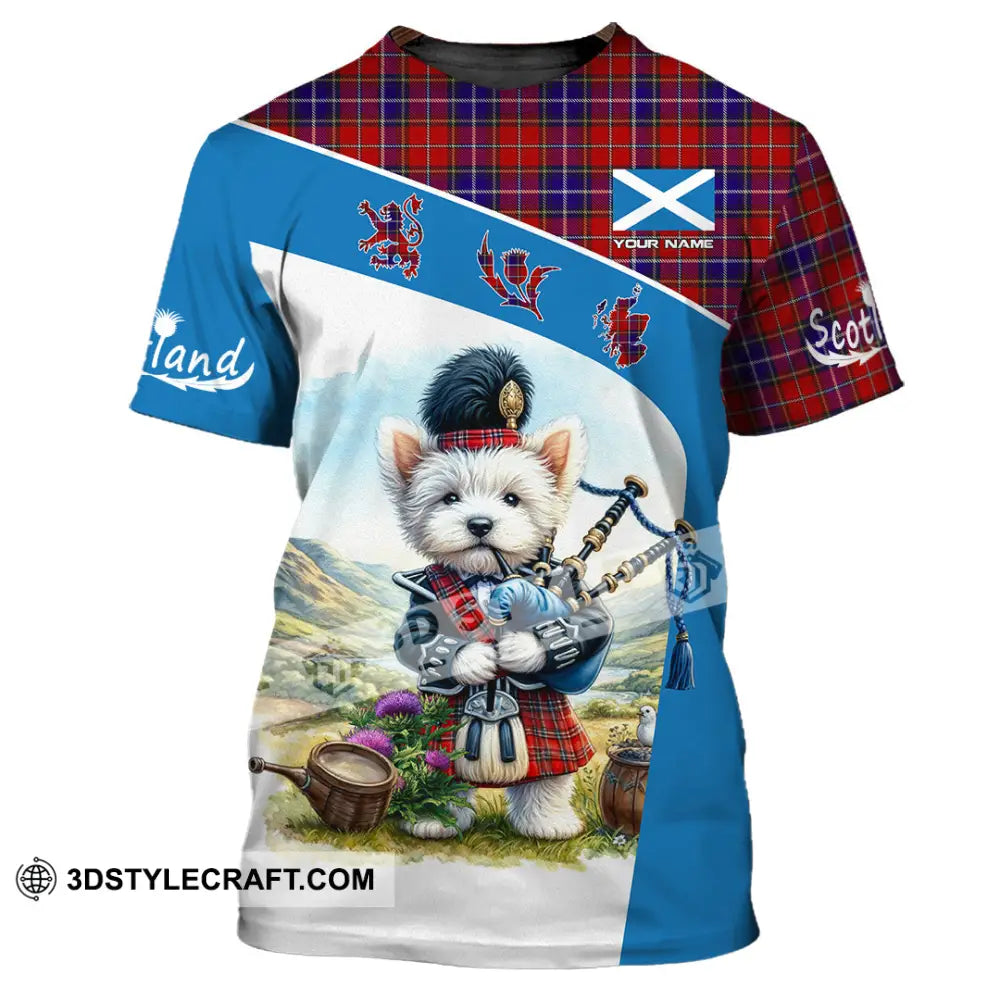 Unisex Shirt - Custom Text Shirt Scotland Shirt T-Shirt / S T-shirt