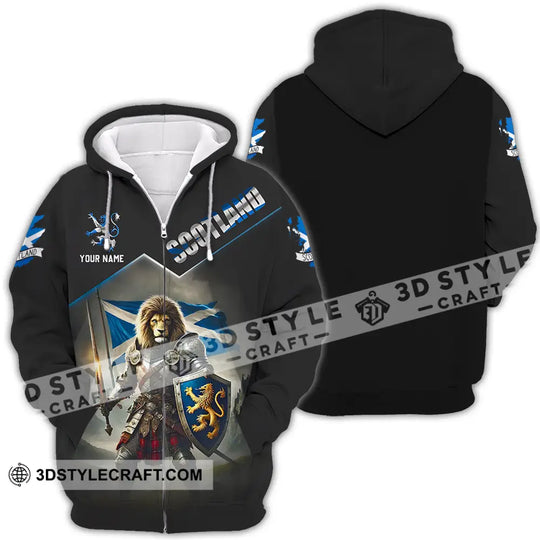 Unisex Shirt - Custom Text Shirt Scotland style option 4
