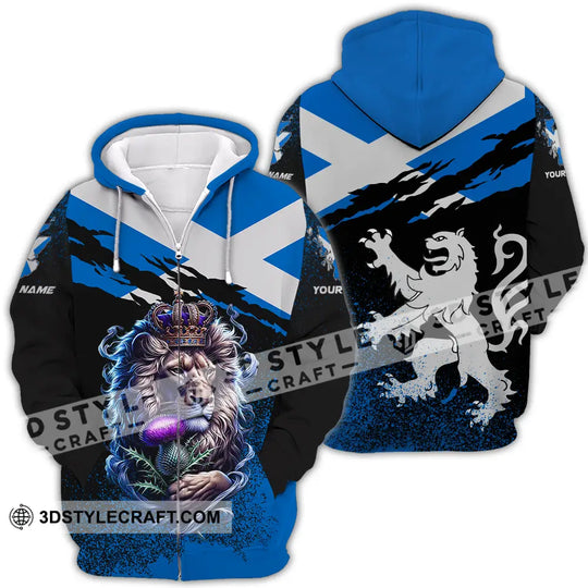 Unisex Shirt - Custom Text Shirt Scotland style option 4