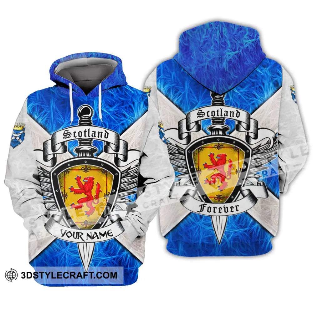 Unisex Shirt - Custom Text Shirt Scottish Shirt Hoodie / S T-shirt