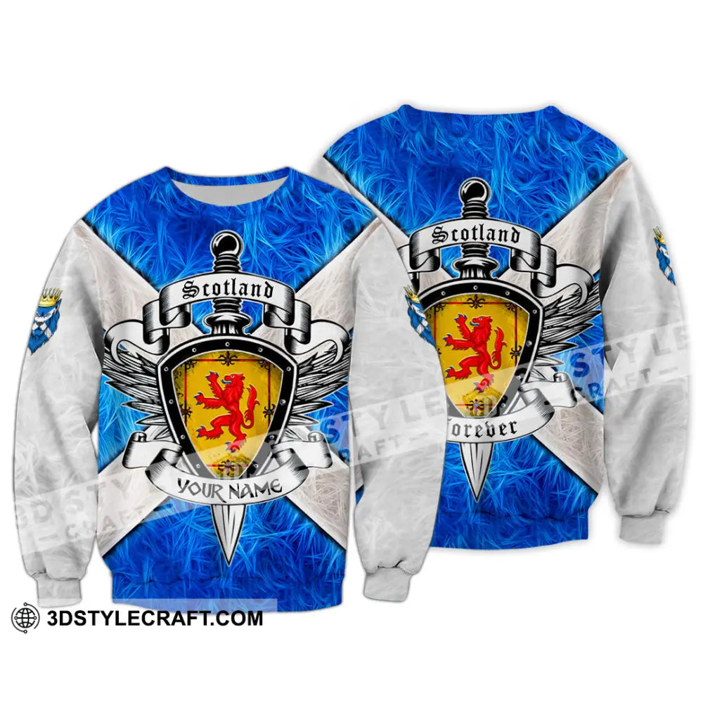 Unisex Shirt - Custom Text Shirt Scottish Shirt Long Sleeve / S T-shirt