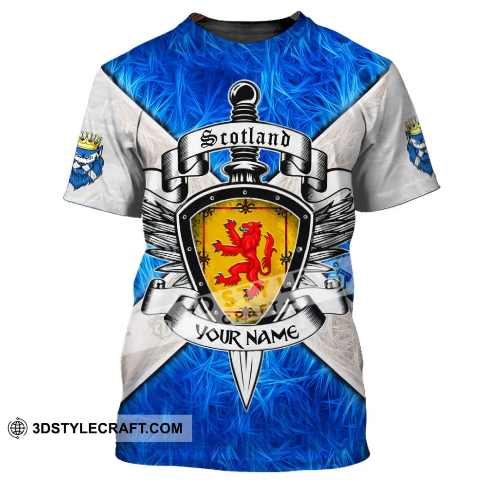 Unisex Shirt - Custom Text Shirt Scottish Shirt T-Shirt / S T-shirt