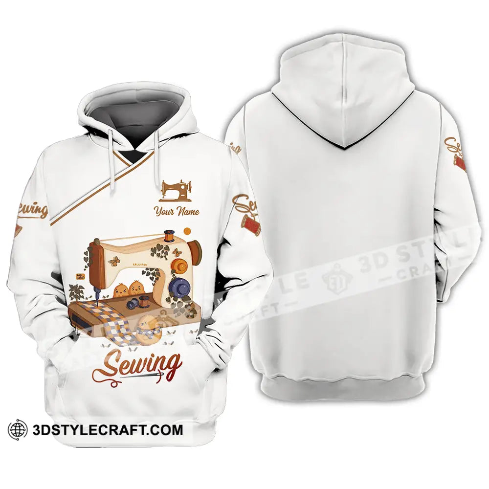 Unisex Shirt - Custom Text Shirt Sewing Shirt Hoodie / S T-shirt