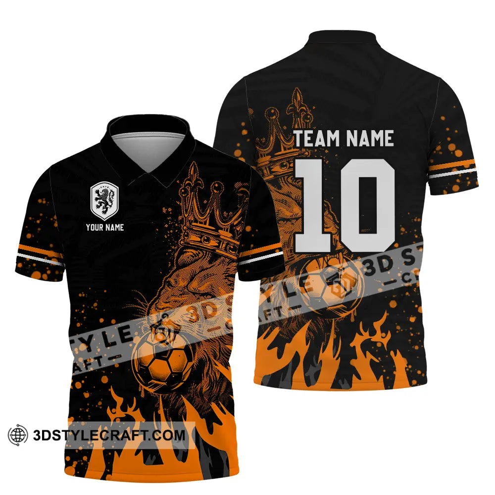 Unisex Shirt - Custom Text Shirt Soccer Shirt Polo Shirt / S T-shirt