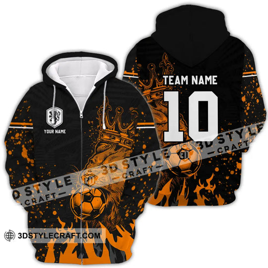 Unisex Shirt - Custom Text Shirt, Soccer Shirt style option 4