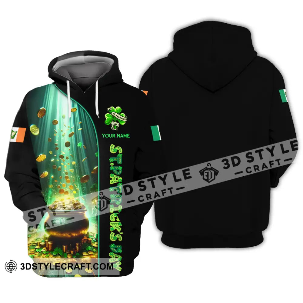 Unisex Shirt - Custom Text St.patrick’s Day Hoodie / S T-Shirt