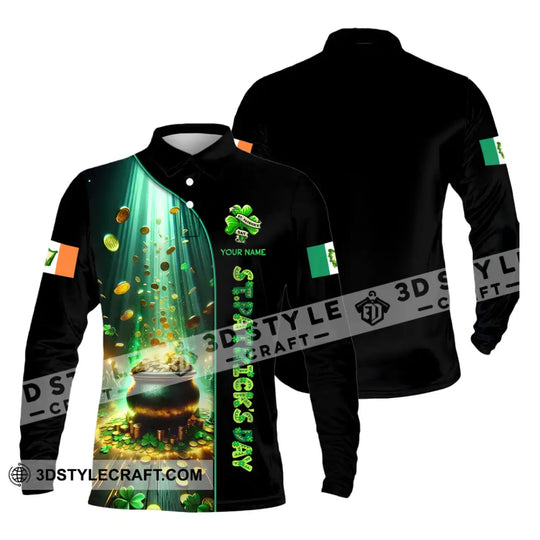 Unisex Shirt - Custom Text Shirt ST.Patrick's Day style option 3