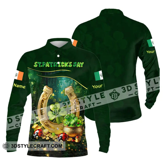 Unisex Shirt - Custom Text Shirt ST.Patrick's Day style option 3