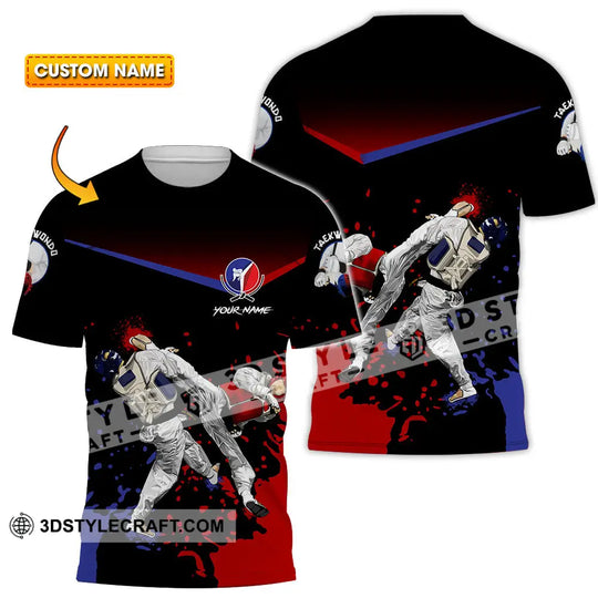 Unisex Shirt - Custom Text Shirt, Taekwondo Shirt style option 1