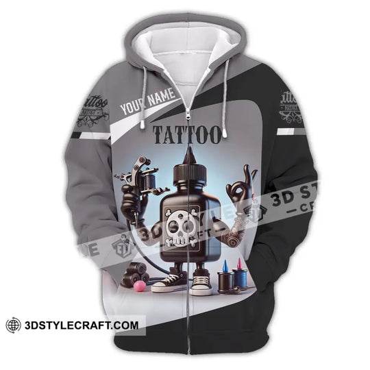 Unisex Shirt - Custom Text Shirt Tattoo style option 3