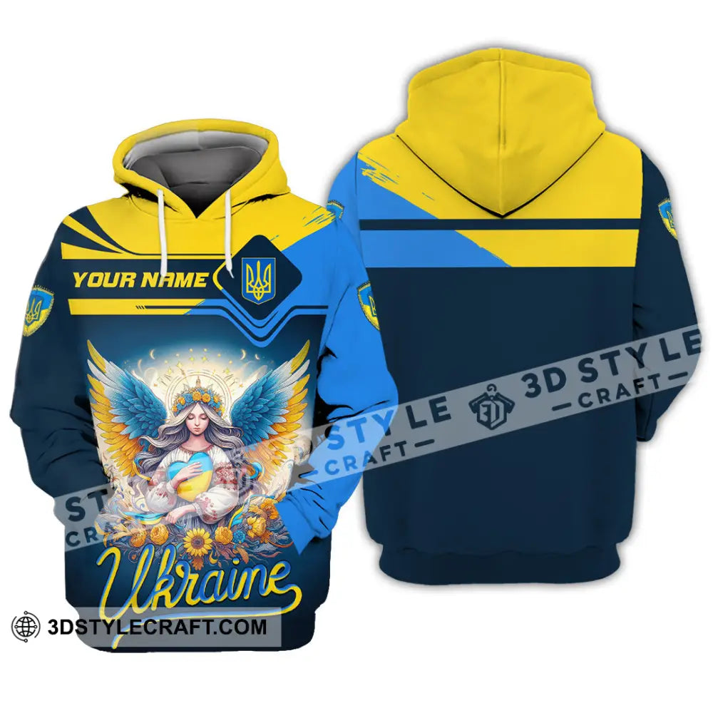 Unisex Shirt - Custom Text Shirt Ukraine Shirt Hoodie / S T-shirt