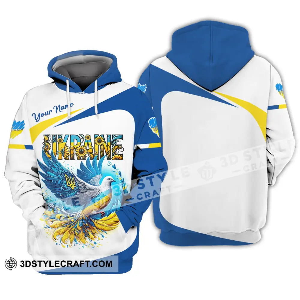 Unisex Shirt - Custom Text Shirt Ukraine Shirt Hoodie / S T-shirt