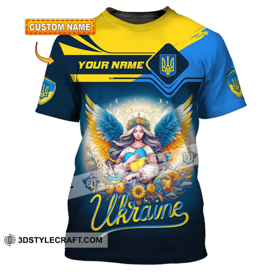 Unisex Shirt - Custom Text Shirt Ukraine Shirt T-shirt