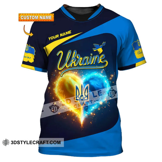 Unisex Shirt - Custom Text Shirt Ukraine Shirt T-shirt